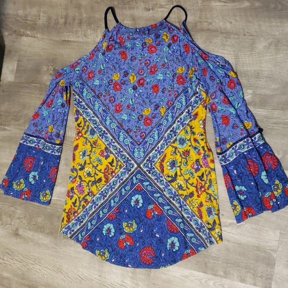 Nanette Lepore Cold Shoulder Top - Picture 5 of 6